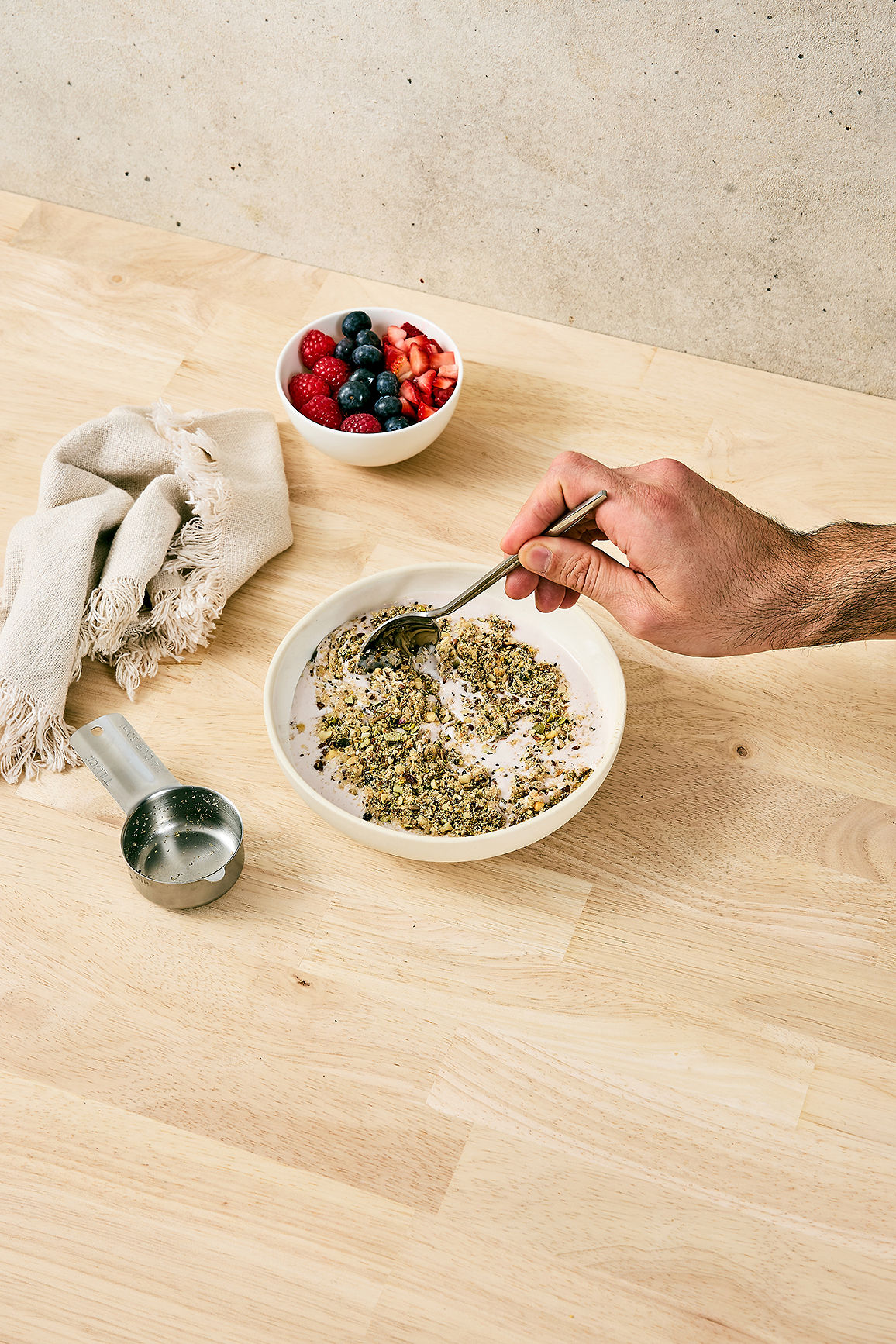 Mixing My Daily Gut into a breakfast bowl